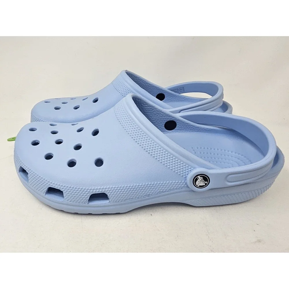 Crocs Classic Slip-On Sandals, Blue Calcite, Men's Size 13M, 10001-4NS, NEW!